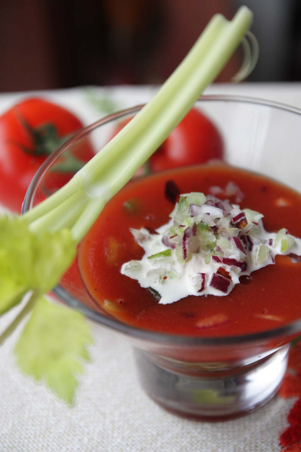 A2K A Seasonal Veg Table Rose Elliot's Bloody Mary Jelly (vegan)