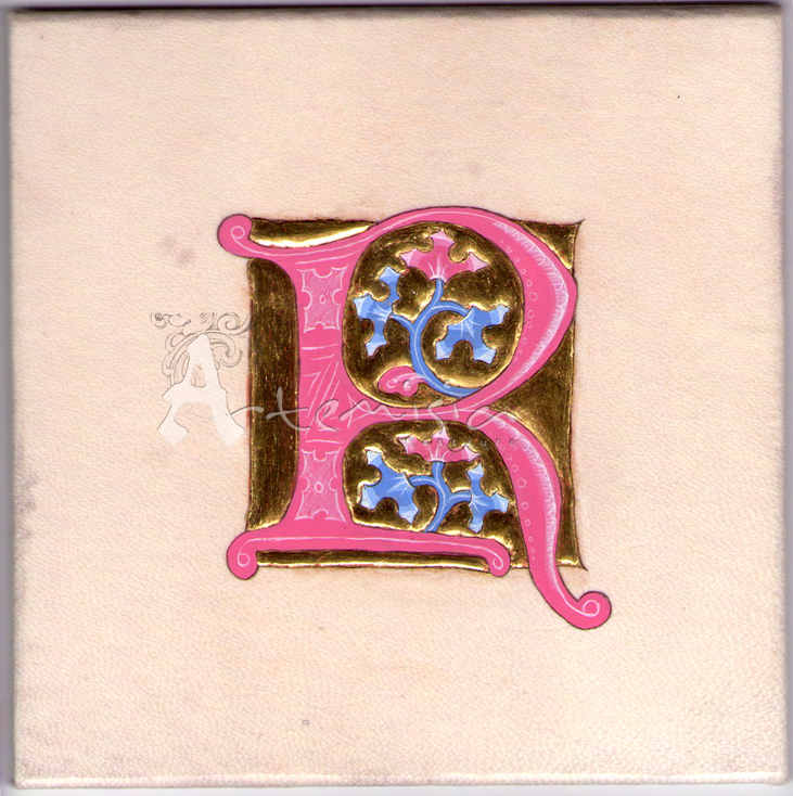 artemisiarestauro: Illuminated letter R