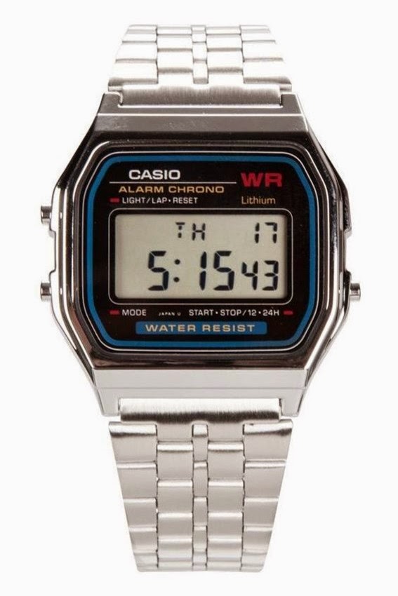 Casio A159WA-N1DF Watch Silver