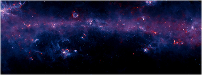 mapa mais completo da nossa galáxia