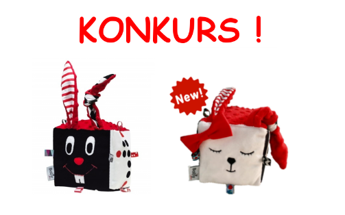 Wygraj kontrastową kostkę sensoryczną dla swojego Maluszka! Konkurs