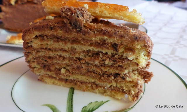 Dobos ou gâteau hongrois