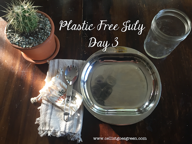 Plastic Free July Day 3 Bring your own dinnerware Plastic Free July Day 3 Bring your own dinnerware