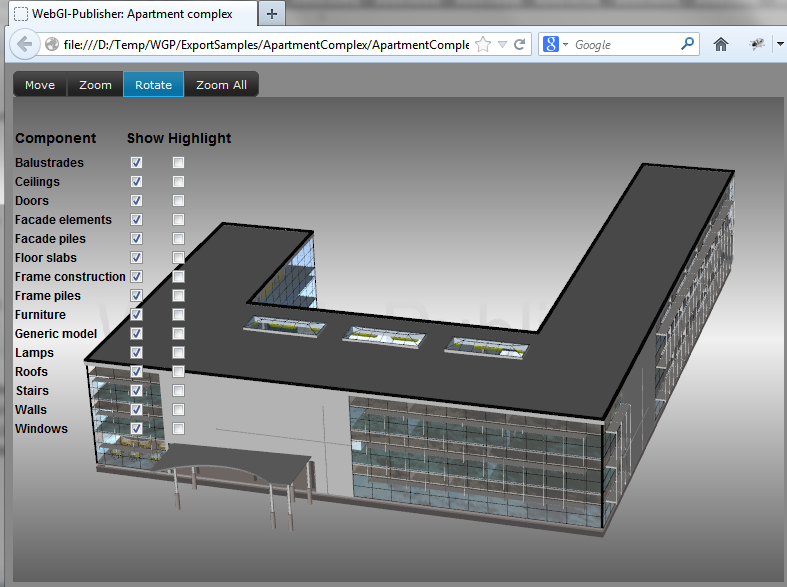 Revit AddOns WebGLPublisher Share Your Revit Models on