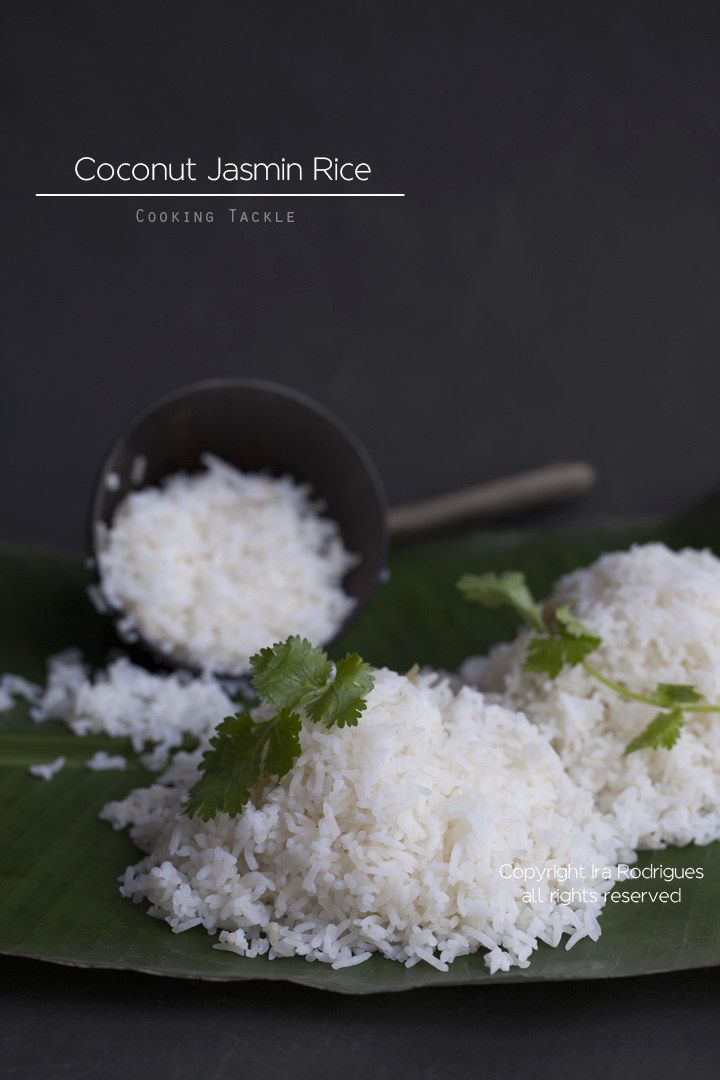 Coconut Jasmine Rice Recipe (Nasi Uduk) Cooking Tackle