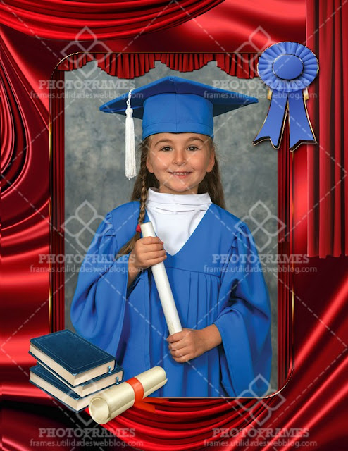 Marco para realzar la belleza de las fotos de graduación