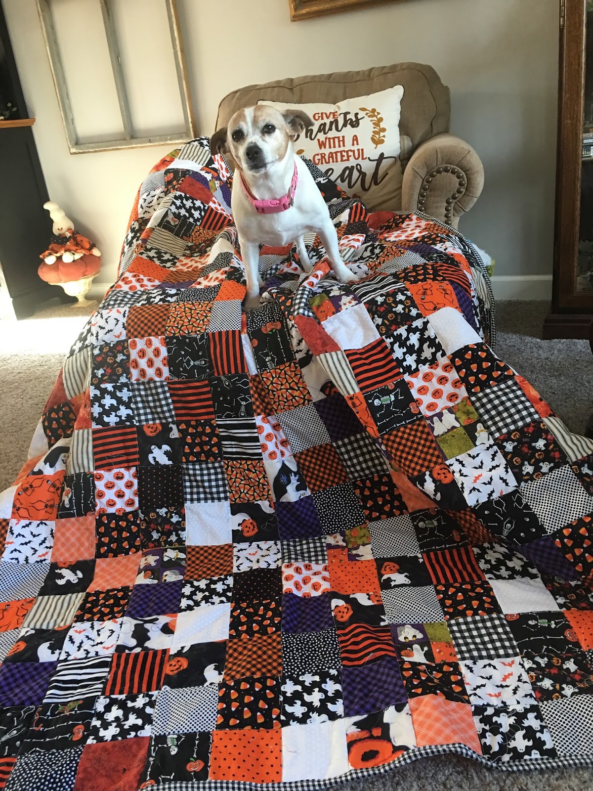 Priscillas We Made Halloween Quilts!