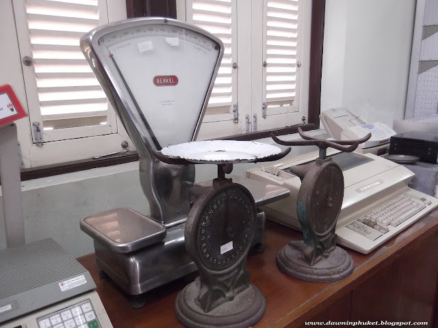 Berkel scales at Phuket Post Office Museum