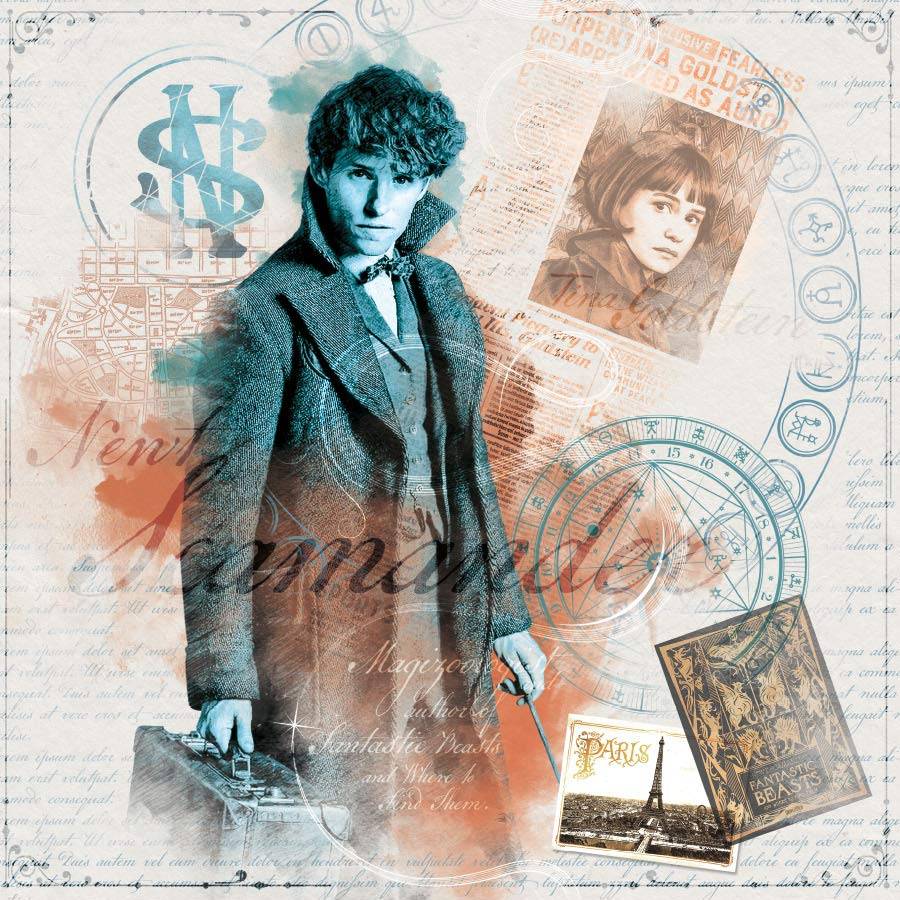 Um calendário revelou a primeira capa do livro de Newt Scamander