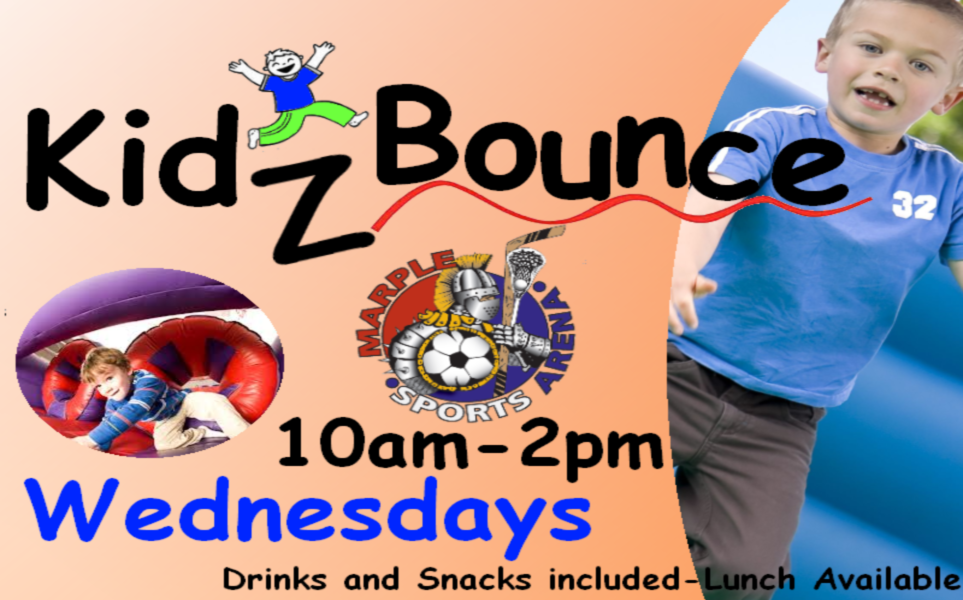 Moon Bounce Wednesdays at Marple Sports Arena Fun Things To Do With Kids