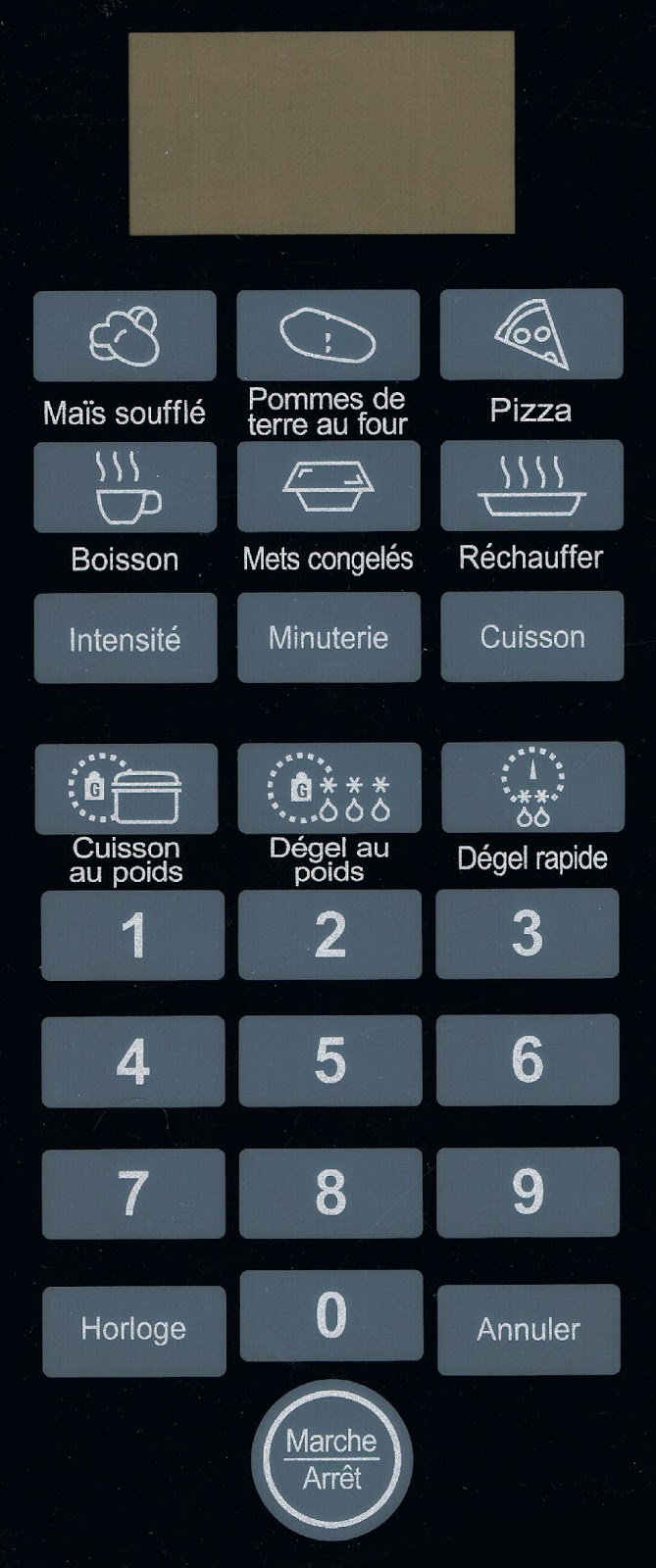 NIGHT DEPOSITS FRENCH MICROWAVE