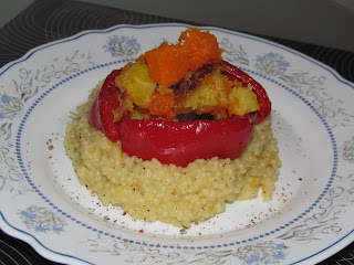 Cus cus cu legume la cuptor / Couscous with baked vegetables