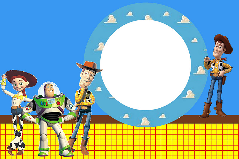 PROIC Fondo para decoracion de Cumpleaños - Toy Story 4