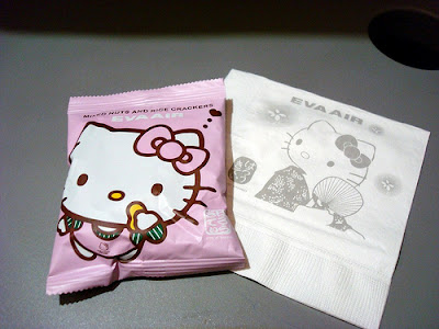 Hello Kitty airplane snack