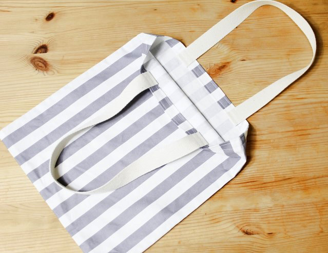How to make Eco Fabric Shopping Bag. Step by Step Photo Tutorial.