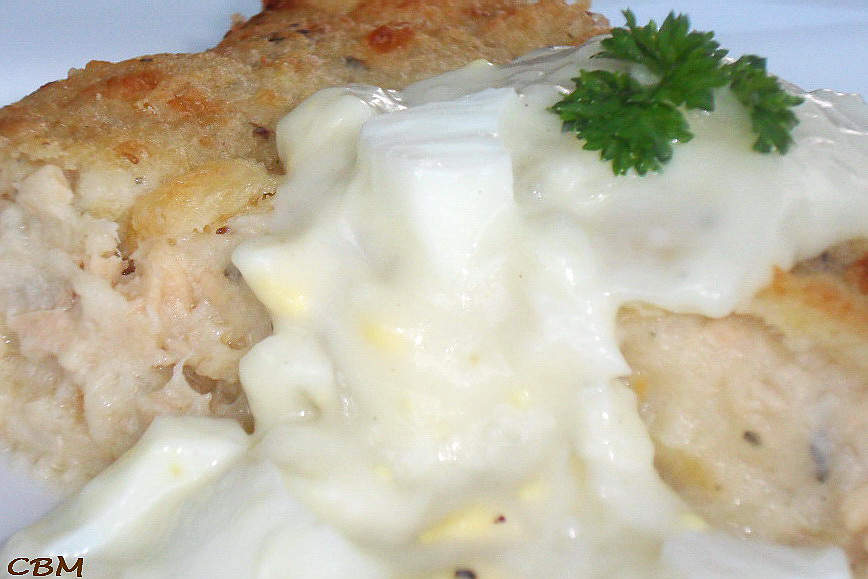 Dans la cuisine de Blanc-manger: ﻿﻿Pâté au saumon sans pâte