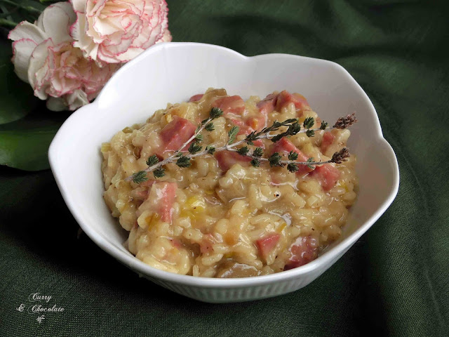 Risotto de berenjena y chorizo criollo – Risotto with eggplant and chorizo criollo Risotto de berenjena y chorizo criollo – Risotto with eggplant and chorizo criollo