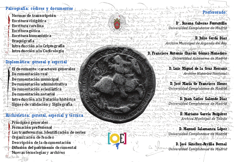 CONSCRIPTIO: Cursos de verano de Ciencias y Técnicas Historiográficas 2013