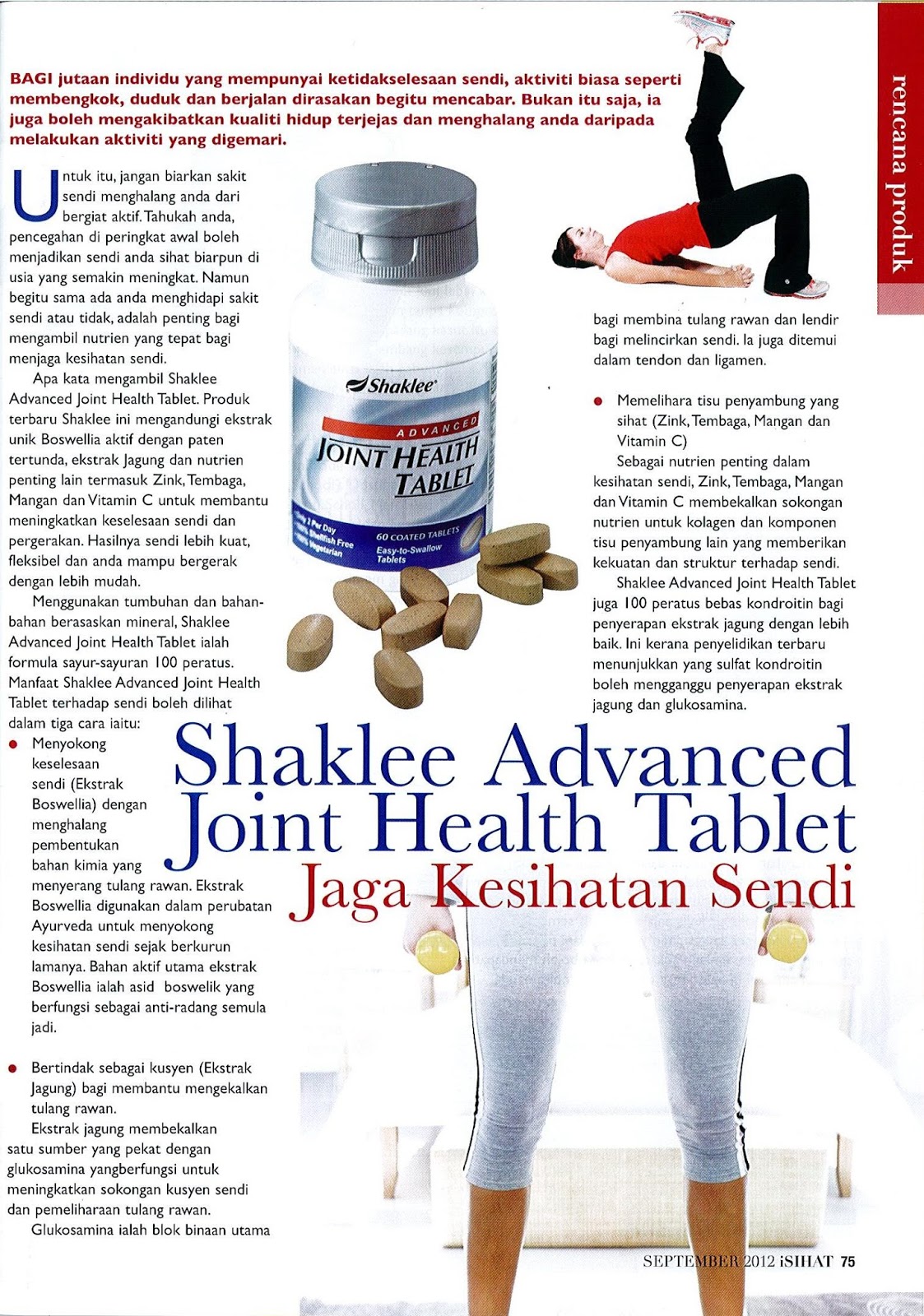 Double A (Asyraf & Anisah) Kenali Advanced Joint Health (AJHT) Shaklee
