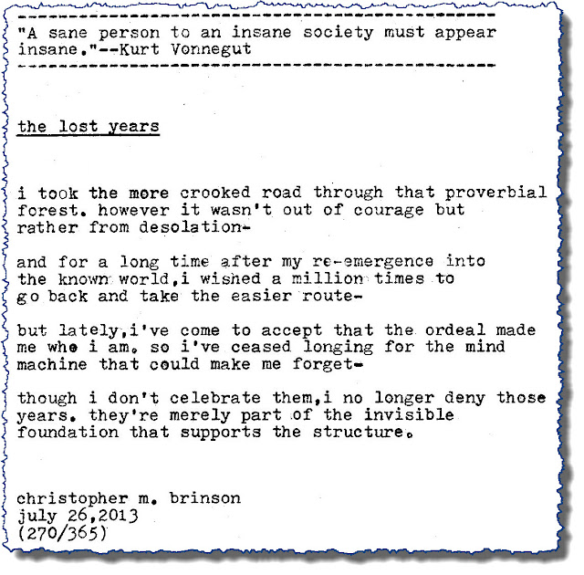 Tales From The Typer rivers always reach the sea