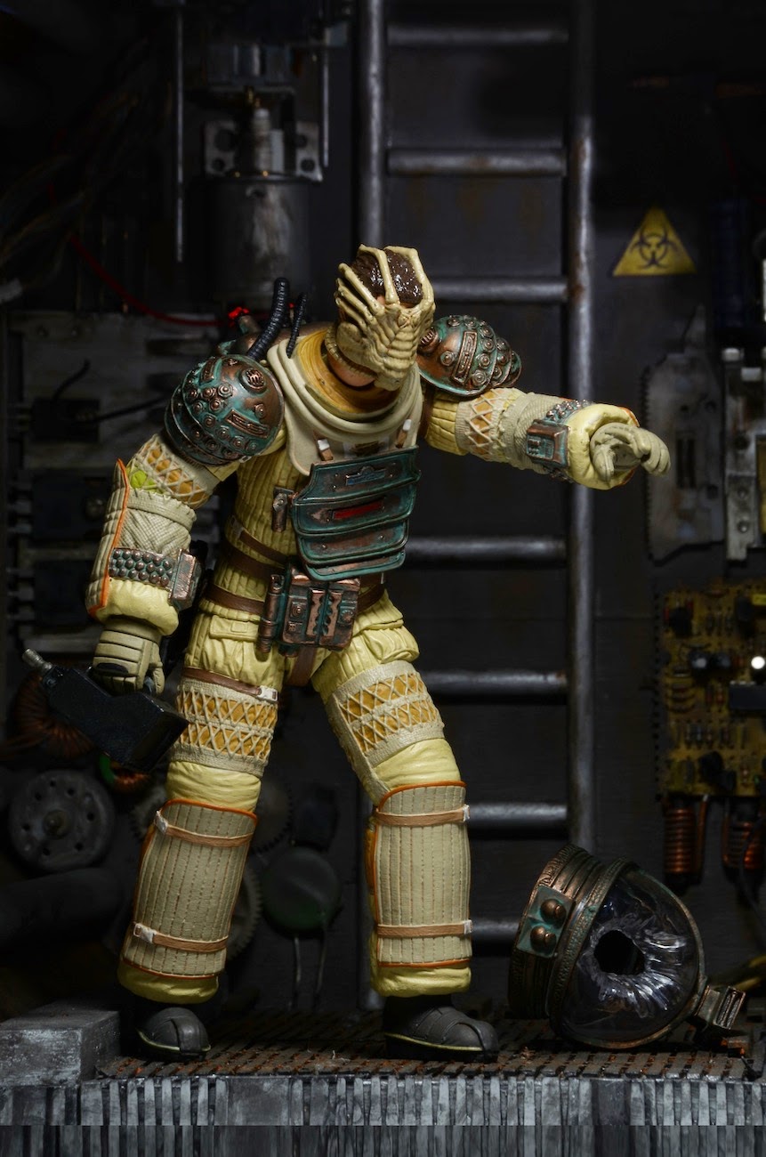 NECA Alien 35th Anniversary Kane with Facehugger Images Infinite Earths