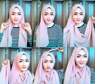 tutorial pashmina tanpa ninja tutorial pashmina tanpa ninja