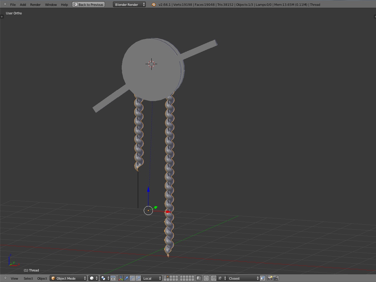 Love Into Blender Adding Object Constraints