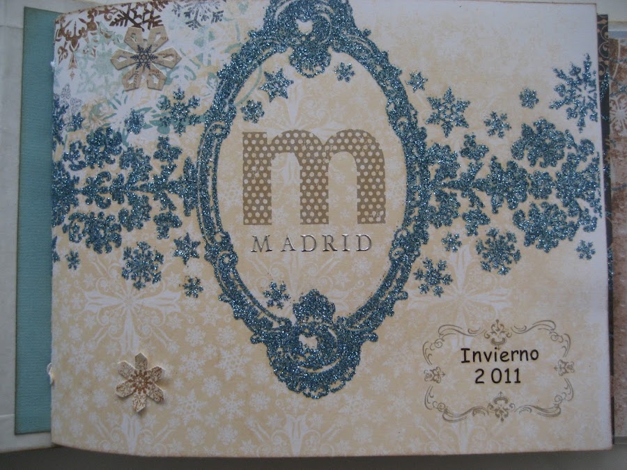 Detalle Mini álbum Madrid