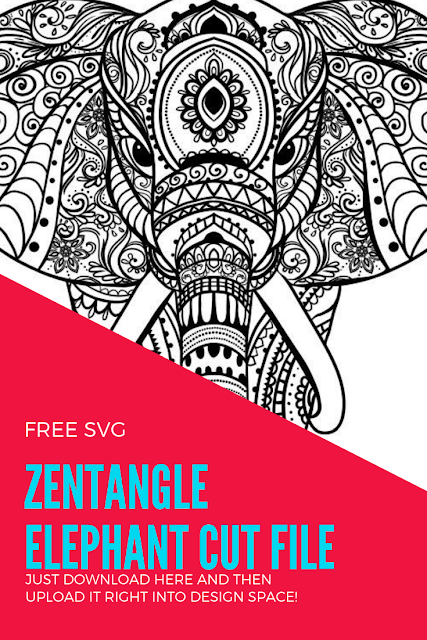 Download Chaos And Crafts Design Free Zentangle Elephant Svg Yellowimages Mockups
