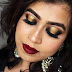 Easy Gold and Black Spotlight / Halo Smokey Eyes: Tutorial with Step by Step Pictures
