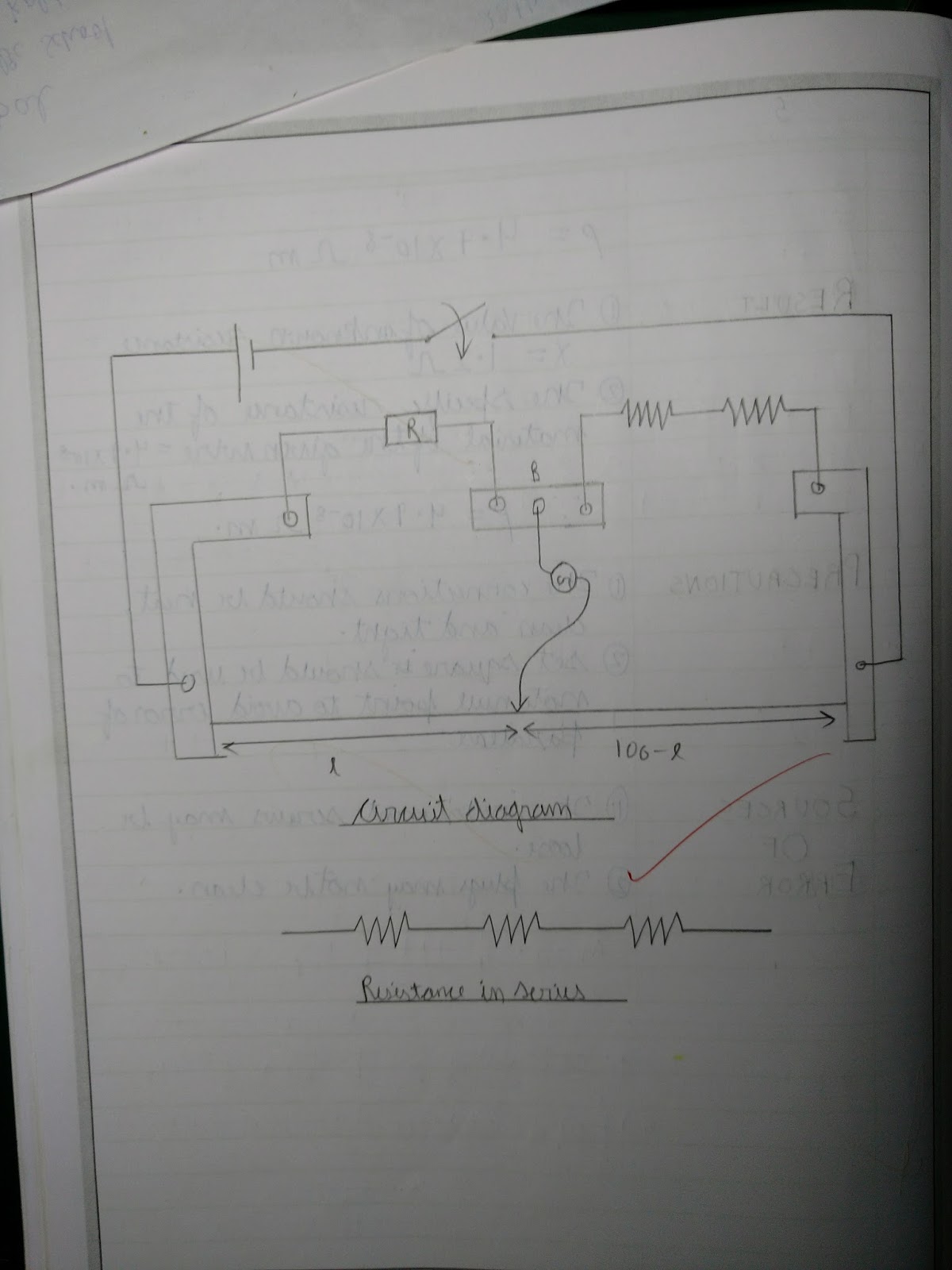 Exp 6. To verify the laws of combination series combination of