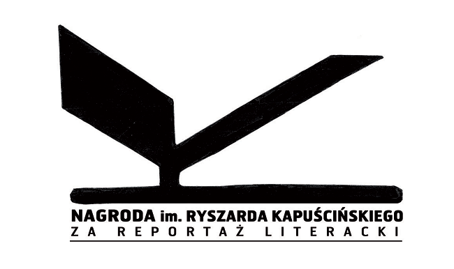 Nagroda im. Ryszarda Kapuścińskiego za reportaż literacki - logo Nagroda im. Ryszarda Kapuścińskiego za reportaż literacki - logo