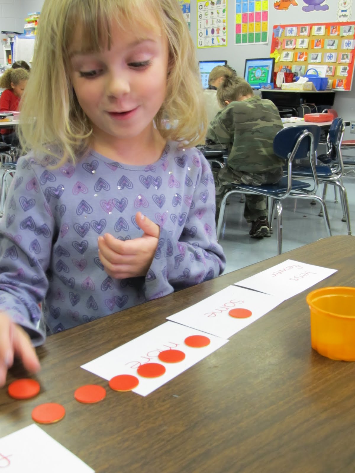 Mrs. Kindergarten Class Math Comparing Numbers