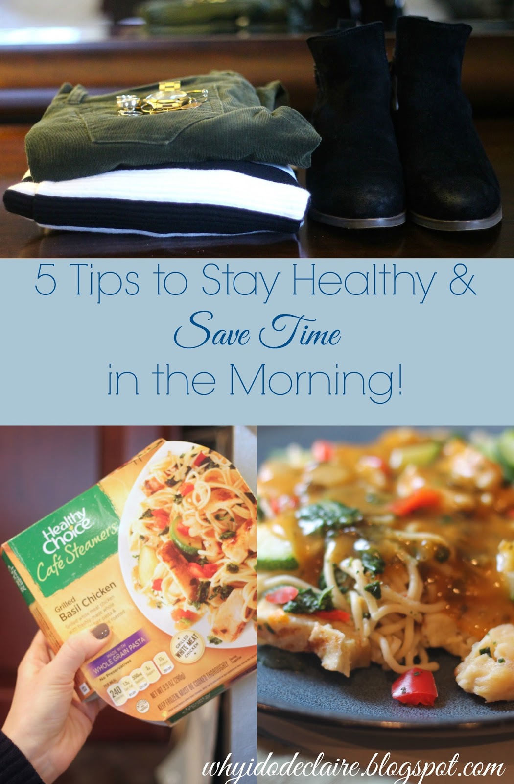5 Tips to Stay Healthy & Save Time in the Morning!