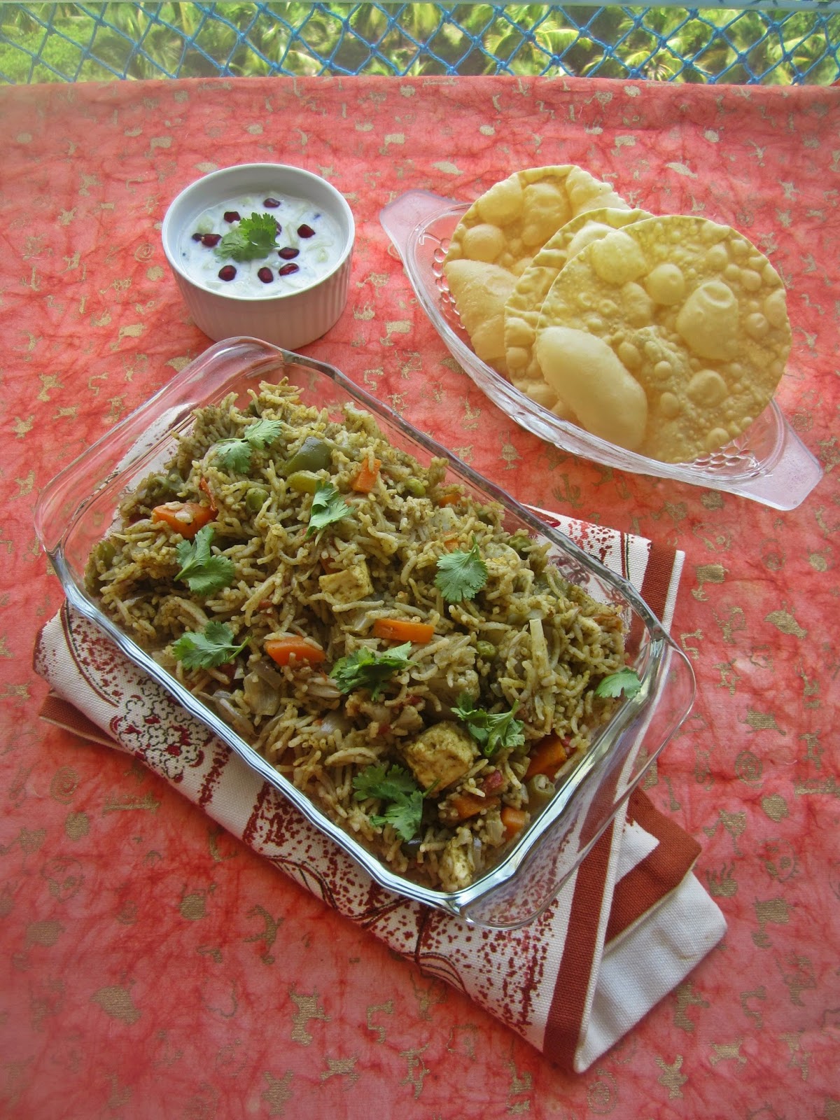 Easycooking Spicy Green Vegetable Pulao Easy Rice Recipes