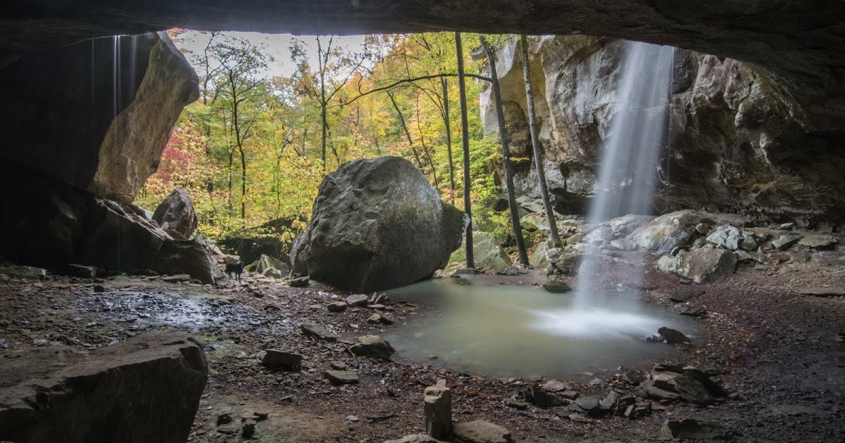 Rick's Hiking Blog Pam's Grotto, Hwy 123, Car Wash, and Haw Creek