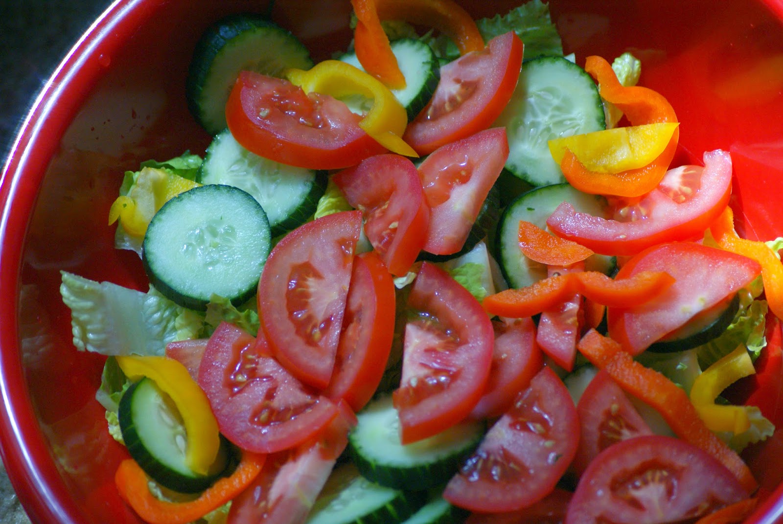 Healthy Fourth of July Menu - Salad
