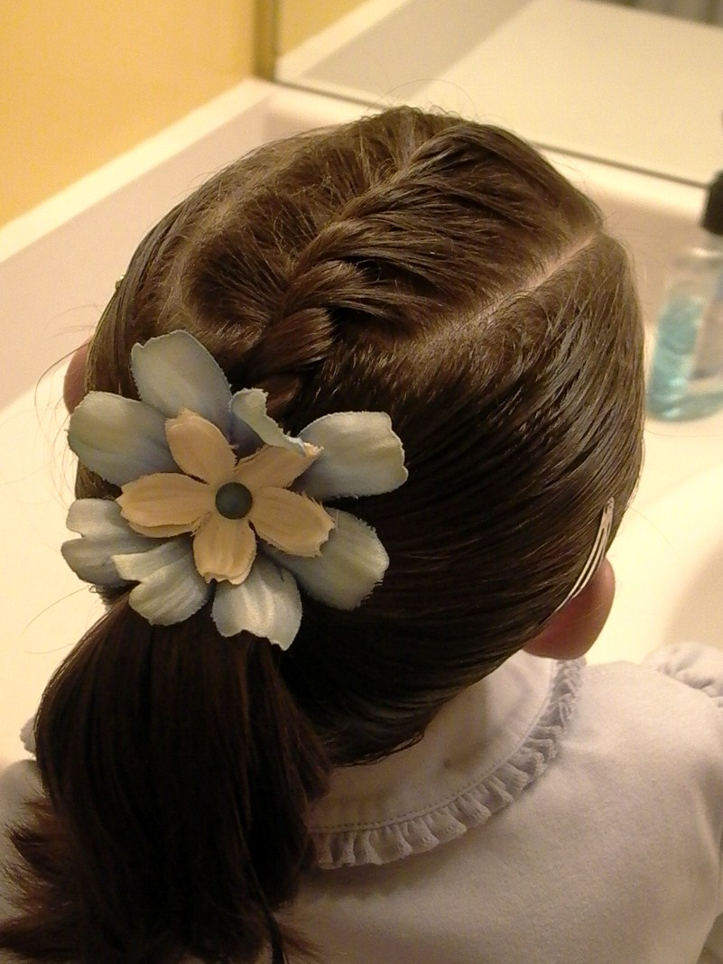 Simple Hairstyle For Girl Youtube Sumpah E