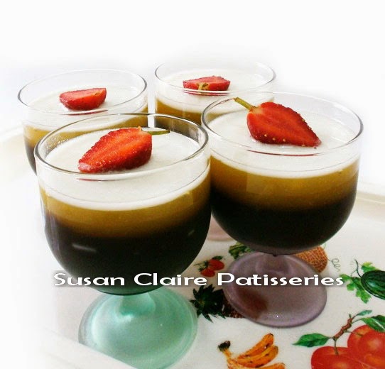 CHOCOLATE ORANGE JELLY PUDDING