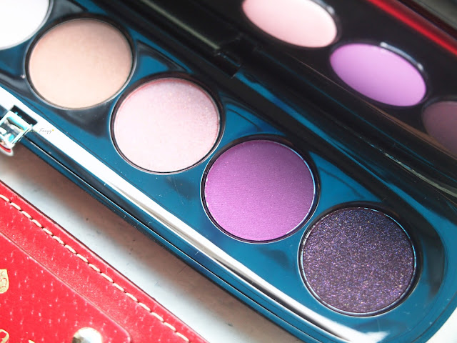 Marc Jacobs Beauty The Tease (202) Style Eye-Con No. 7 Plush Shadow Palette with seven eyeshadows in a purple theme.