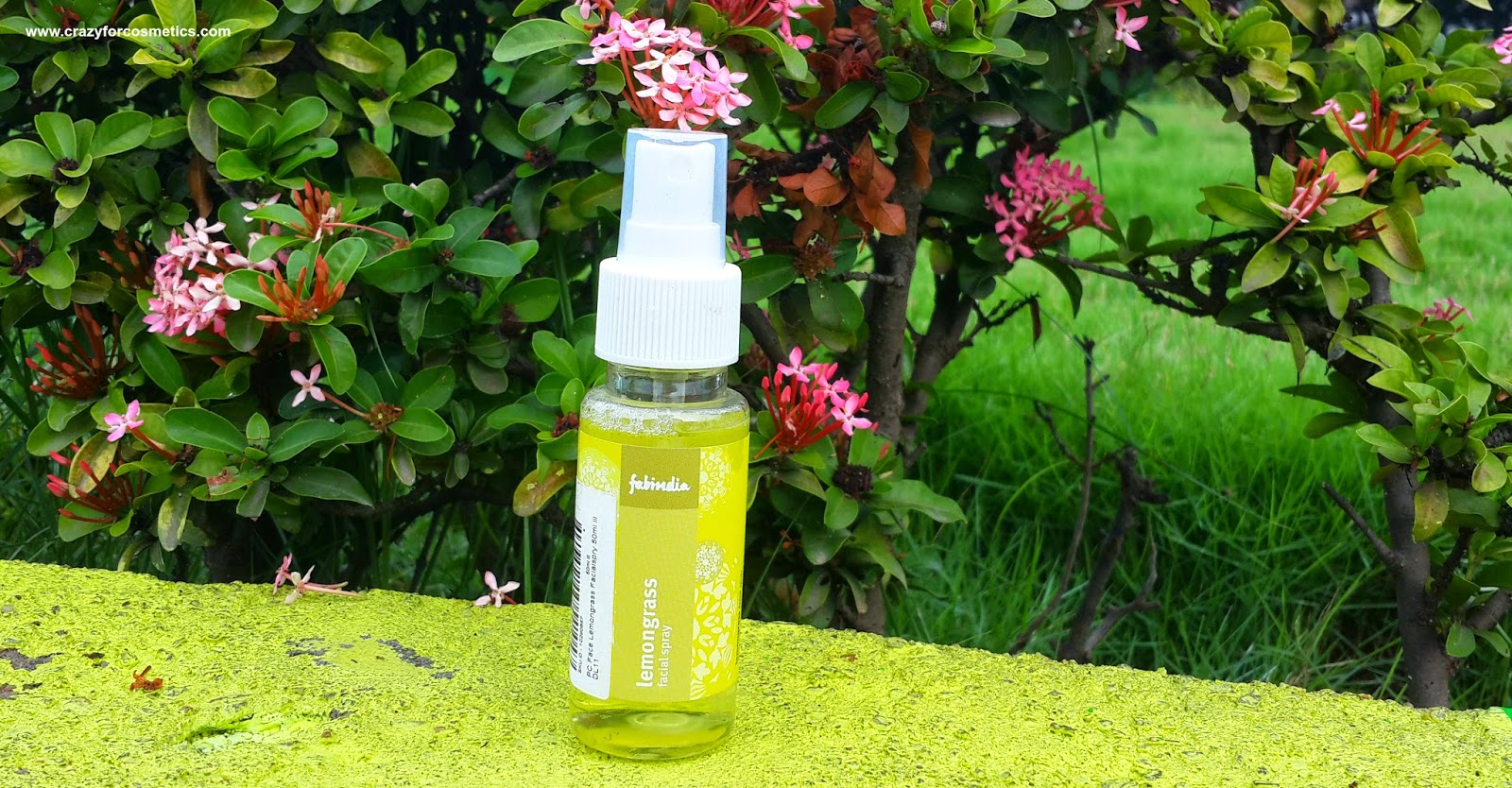 fabindia lemongrass facial spray benefits