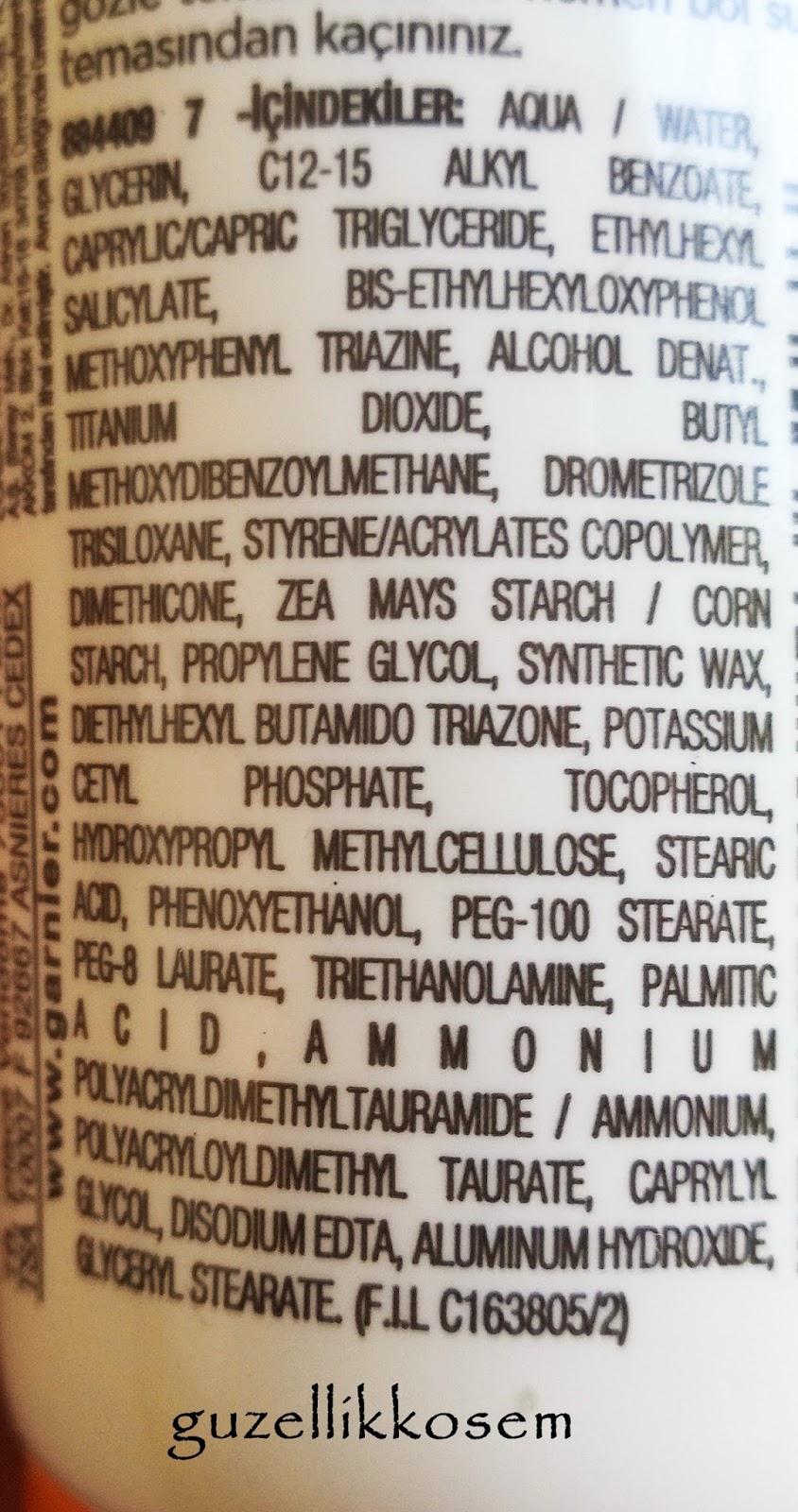 BIM MARKET ALIŞVERİŞİM (GARNIER SUNSCREEN BABY IN SHADE HOBBY SEYAHAT