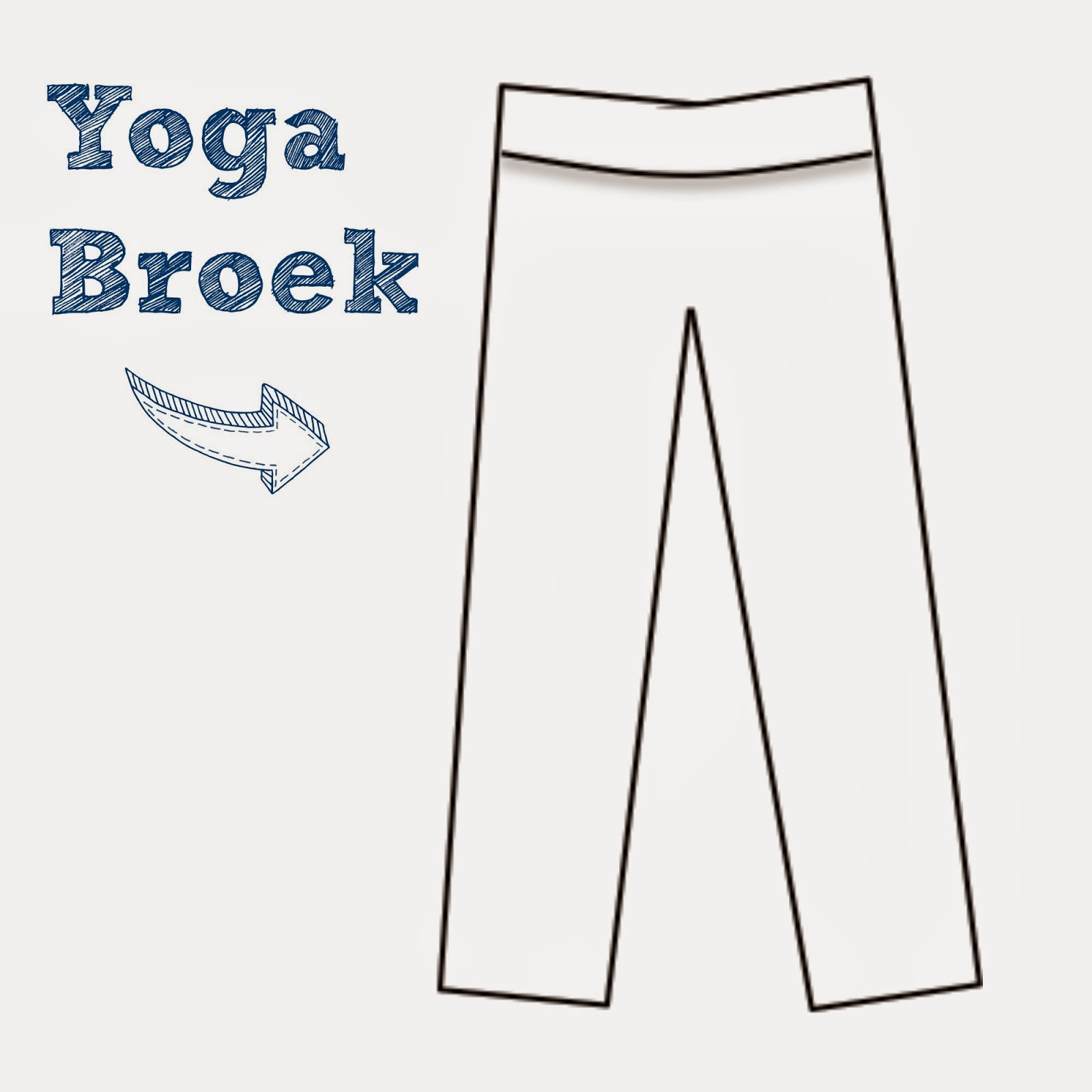 Sew Natural Blog Patroon Variatie Maak een Yoga Broek