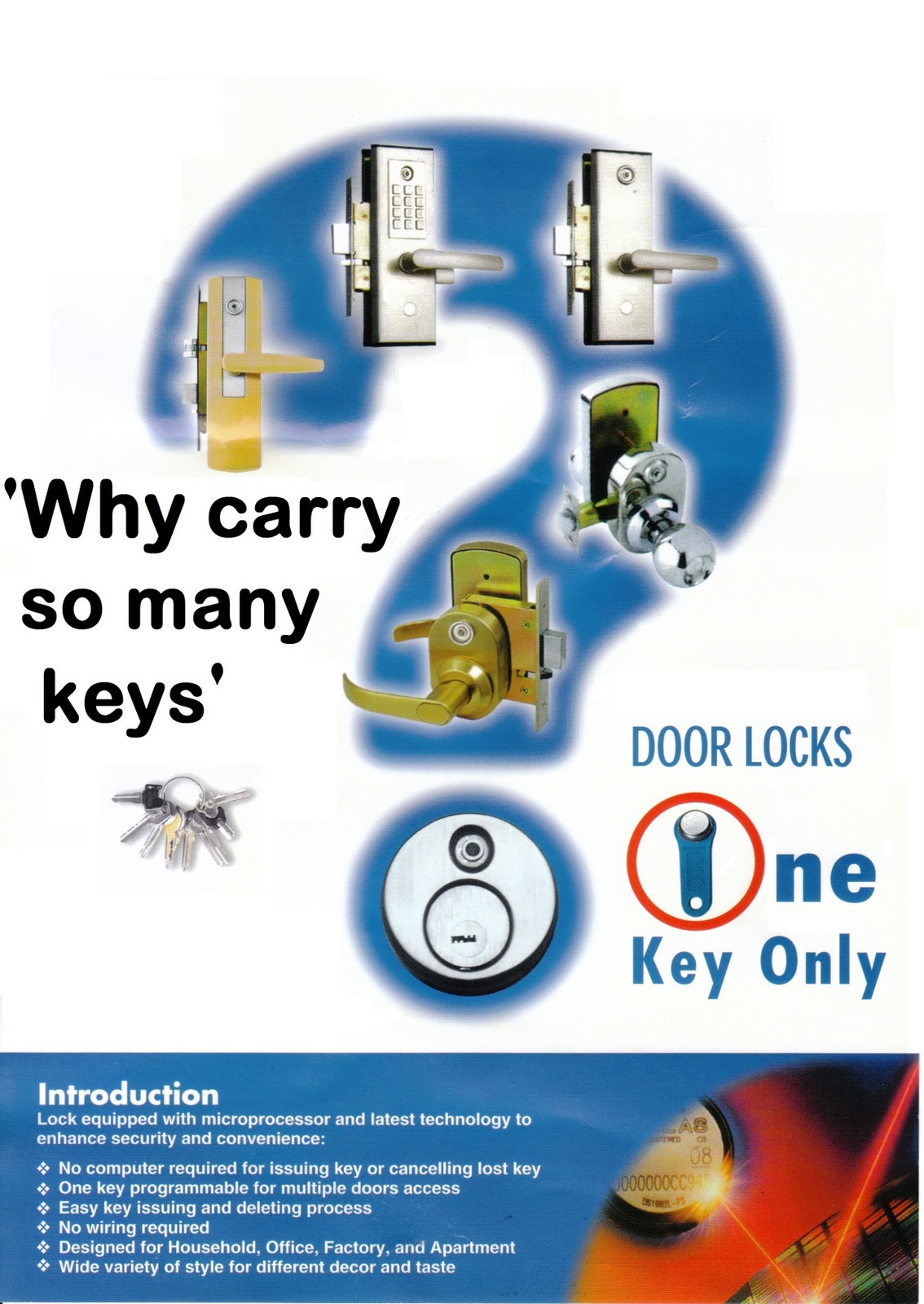 Moving Ahead With You Offices Hotel Door Lock