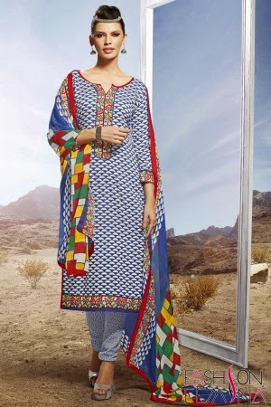 Latest Design Of Printed Salwar Suit