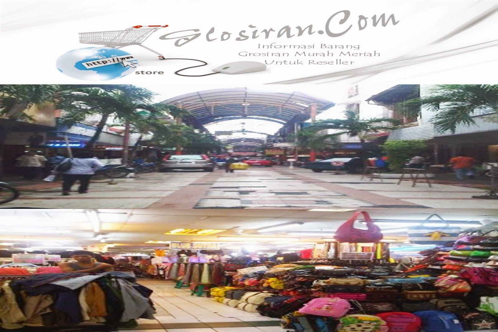 Pasar Baru Jakarta Tempat Grosiran Kosmetik & Pakaian