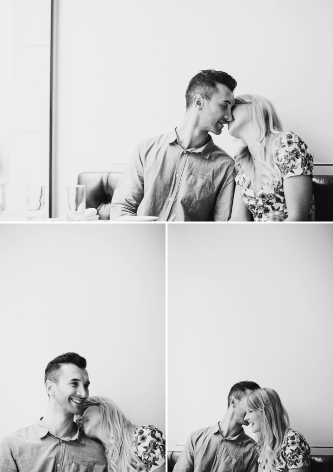 Peter and Sarah's Downtown LA engagement shoot by STUDIO 1208