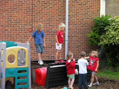 child-friendly adventure playground in the pub garden