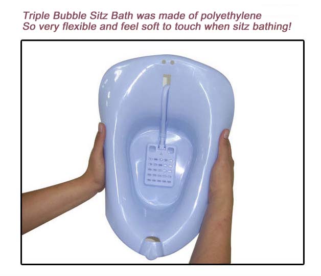 John Black Style's Korean Life Triple Bubble Sitz Bath Toilet Bidet