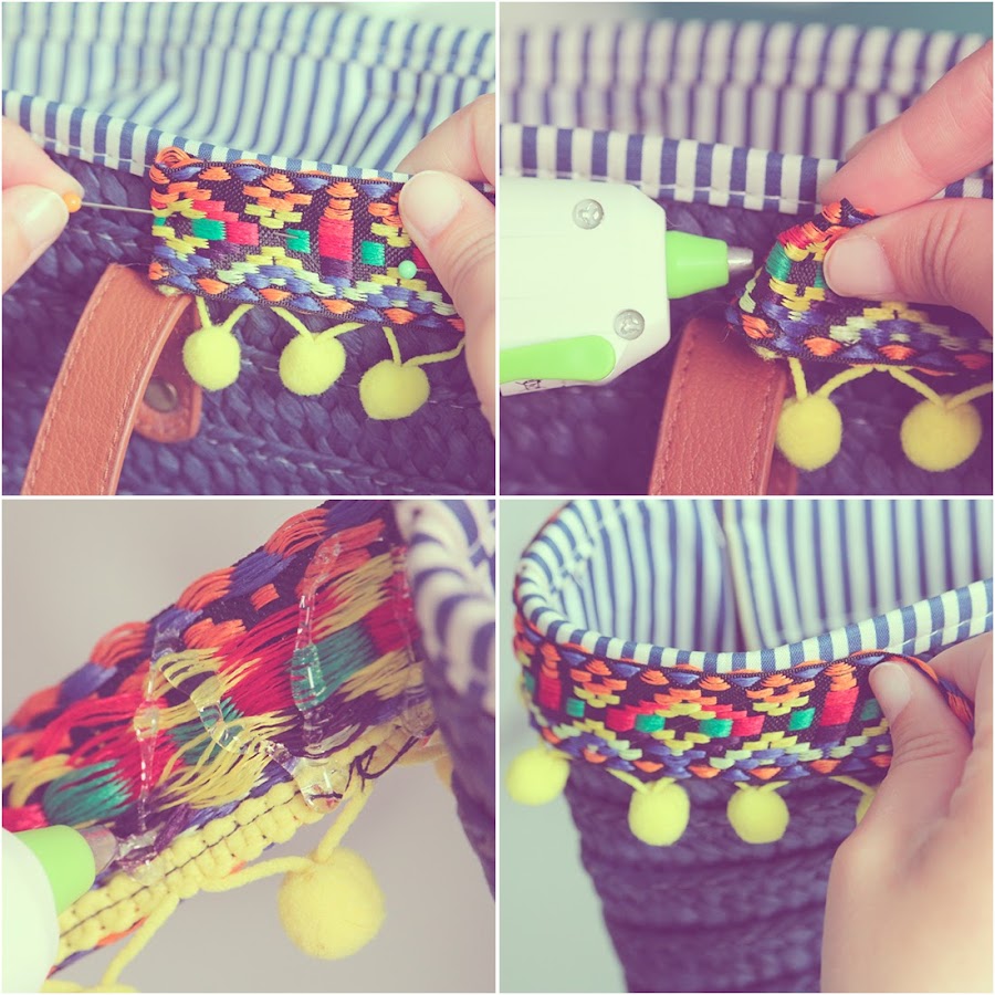 Customizar un capazo de playa de playa